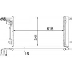 Kondensaator, kliimaseade MAHLE ORIGINAL AC 566 000S