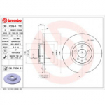 Piduriketas BREMBO 08.7354.11