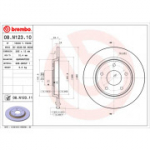 Piduriketas BREMBO 08.N123.11