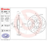 Piduriketas BREMBO 08.8682.1X