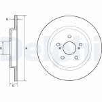 Piduriketas DELPHI BG4650C