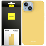 Spacecase Silikoon&uuml;mbris iPhone 14 Yellow
