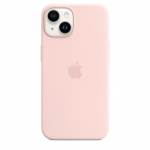 iPhone 14 Silicone Case Chalk Pink Originaal &Uuml;mbris