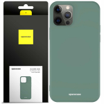 Spacecase Silikoon&uuml;mbris iPhone 13 Pro Dark Green