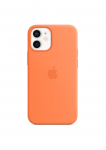 iPhone 12 mini Silicone Case Kumquat Originaal &Uuml;mbris