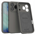 Spacecase Silikoon&uuml;mbris iPhone 17 Pro Max Gray