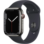 Apple Watch 7 45mm Stainless Steel GPS+CEL 32GB A Graphite