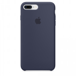 iPhone 8 Plus Silicone Case Midnight Blue Originaal &Uuml;mbris
