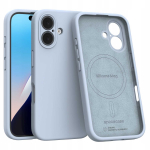 Spacecase Silikoon&uuml;mbris iPhone 16 Baby Blue