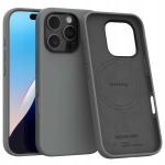 Spacecase Silikoon&uuml;mbris iPhone 16 Pro Gray