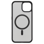 Promiz Soft Grip kaitse&uuml;mbris iPhone 15 Pro Max L&auml;bipaistev must Magsafe