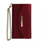 iDeal Of Sweden iPhone XR &uuml;mbris Mayfair Clutch Velvet Red