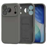 Spacecase Silikoon&uuml;mbris iPhone 17 Pro Gray