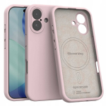 Spacecase Silikoon&uuml;mbris iPhone 17 Baby Pink