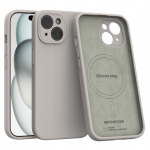 Spacecase Silikoon&uuml;mbris iPhone 15 Stone