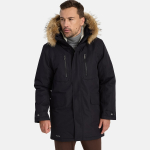 HUPPA Meeste talveparka HUPPA David 1 200 g, must 12278120-50009/M
