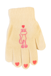 BeSNAZZY Kootud s&otilde;rmkindad R-012A-beige15/15 cm