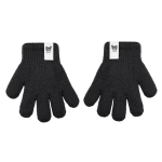 BeSNAZZY Kahekordsed kootud kindad R-106DB-Black/15 cm