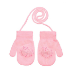 BeSNAZZY Kootud labakindad 12 cm R-115-Lpink/12 cm