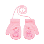 BeSNAZZY Kootud labakindad 13 cm R-124-Lpink/13 cm