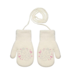 BeSNAZZY Kootud labakindad soojustusega R-124DB-beige14/14cm