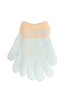BeSNAZZY Kootud kohevad kindad 18 cm R-205-blue/18 cm