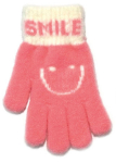 BeSNAZZY Kootud kohevad kindad 18 cm R-205-Dpink/18 cm