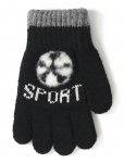BeSNAZZY Kootud s&otilde;rmkindad R-239-black/15 cm