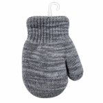 BeSNAZZY Kahekordsed kootud labakindad R-282DB-Grey/10 cm