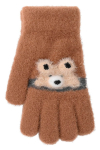 BeSNAZZY Kootud kohevad kindad R-285-Beige/16 cm
