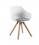 Tool TINA valge, 56,5x53xH80,5cm