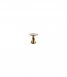 Kohvilaud ARIES valge marmor/kuldne