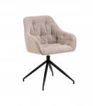 Tool BROOKE k&auml;etugedega, beež/must, 57x54,5xH82cm, bukleekangas, teras