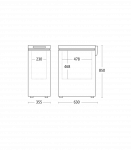 S&uuml;gavk&uuml;lmkirst Scandomestic CF51WE