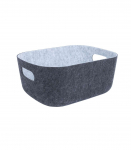 Kast LIDO POP 32x24xH14cm, tumehall vilt