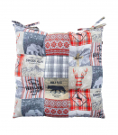 Toolipadi WINTER 40x40cm, talv ja loomad, 50% puuvill, 50% pol&uuml;ester, kangas 454