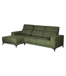 Nurgadiivan DARLA VN 281,5x161/97,5xH104cm, tumeroheline