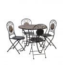 Aiam&ouml;&ouml;blikomplekt MOSAIC laud ja 4 tooli