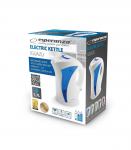 Esperanza EKK018B Electric kettle 1.7 L, White / Blue