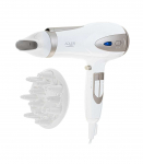 ADLER AD 2248WC HAIR DRYER, WHITE AND CHAMPAGNE