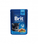 BRIT Premium Cat Kitten Chicken - wet cat food - 100g