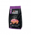 PAN MIĘSKO Veal with shrimps S - dry cat food - 1,6kg