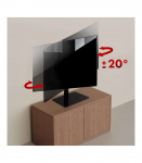 Maclean universal TV stand, for RTV cabinet, stand, max. 35 kg, 20 degree rotation, for 32-55" TV, MC-132