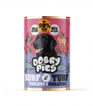 DOBRY PIES Surf & Turf Tuna and veal - wet dog food - 400g