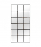 Peegel SIMONE 90x180cm, must