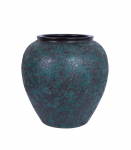 P&otilde;randavaas TITAN STONE H40cm, sinine tekstuur, keraamika