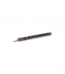Aluminum outlet strip with switch DN-95402 Sockets quantity 7
