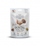 OLLO Air Dried Dental Turkey Strips - dog treat - 80g