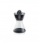 Bosch MCP72GPB citrus press Plastic, Stainless steel Black, Transparent