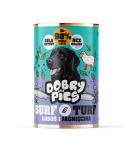 DOBRY PIES Surf & Turf Salmon and lamb - wet dog food - 400g